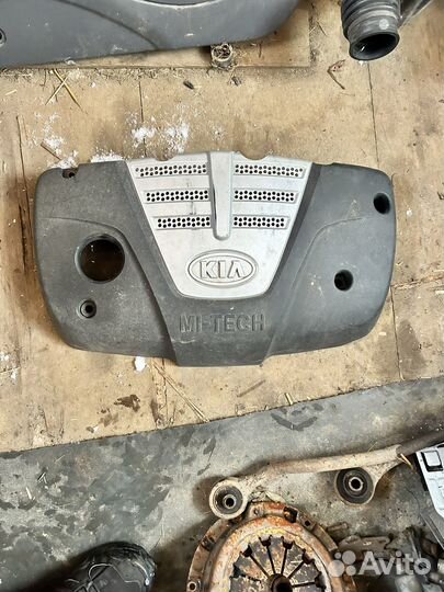 Декоративная накладка мотора киа рио 1 спектра