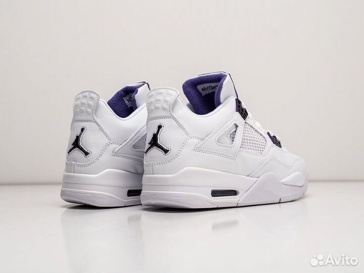 Кроссовки Air Jordan 4 Purple Metallic (36-45)