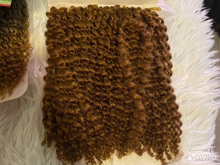 Синегальские вьющиеся волосы