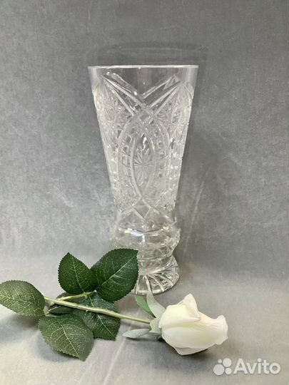 Очень красивая ваза. Хрусталь. СССР