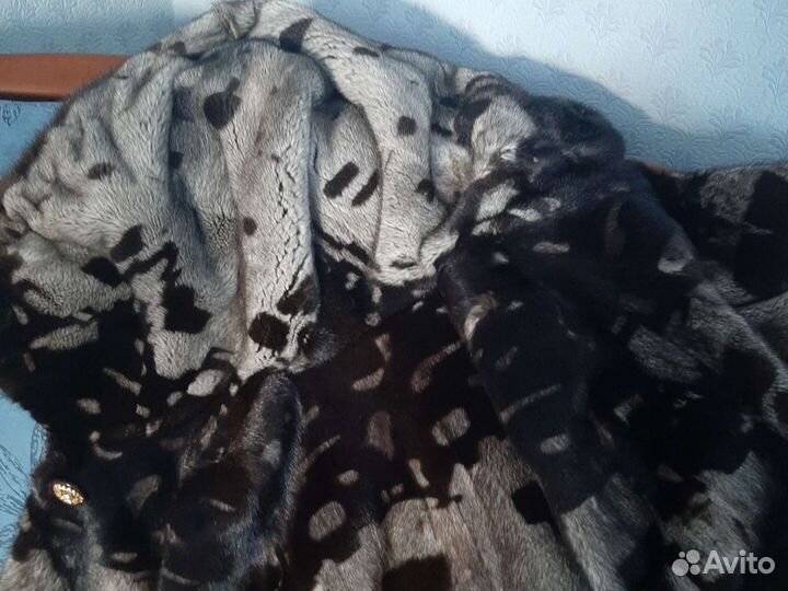 Шуба из меха норки