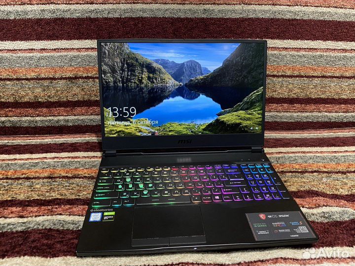Игровой ноутбук msi