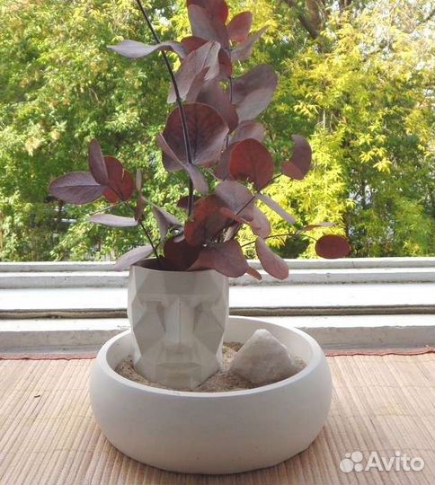 Ваза(горшок) для цветов Голова