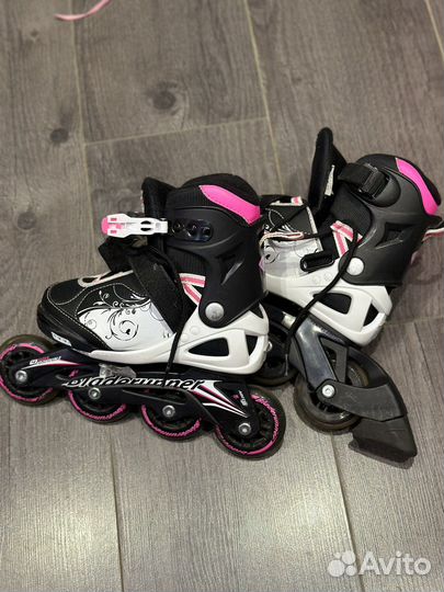 Роликовые коньки детские раздвижные