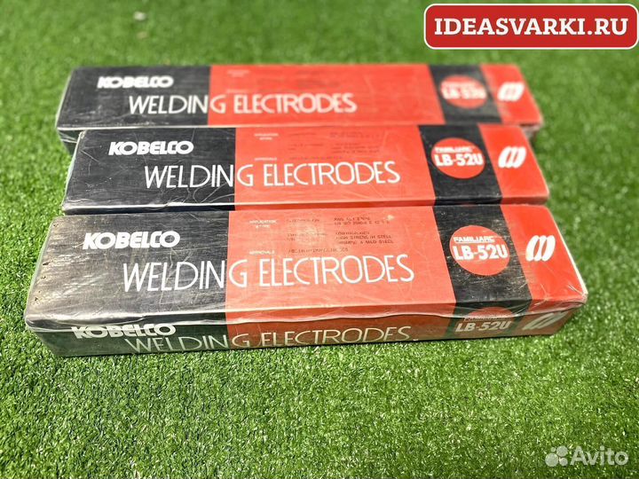 Электроды лб-52 (Япония) 4 мм (неповоротные стыки)