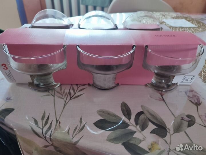 Набор креманок 6 шт новые