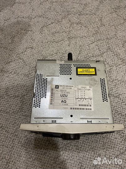 Магнитофон opel corca d