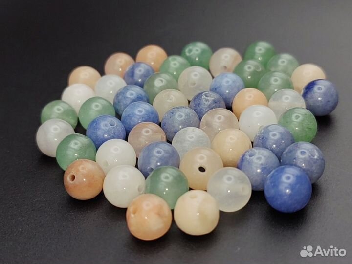 Авантюрин бусины 8 мм