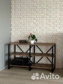 Тумба под телевизор лофт дуб веллингтон