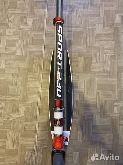 Самокат взрослый бу с большими колесами