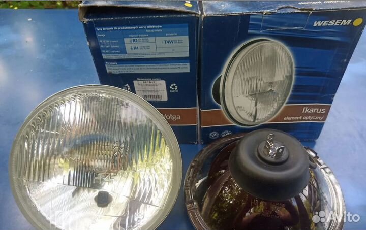 Фары wesem с лампочками Коito