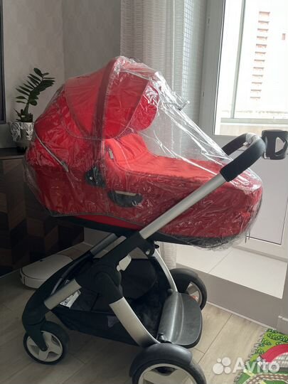 Коляска Stokke crusi люлька+шасси