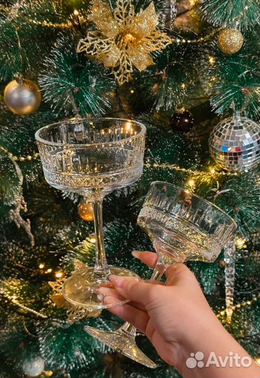 Бокалы для шампанского 2 шт