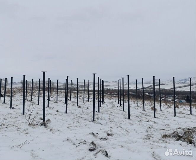 Винтовые сваи напрямую от завода