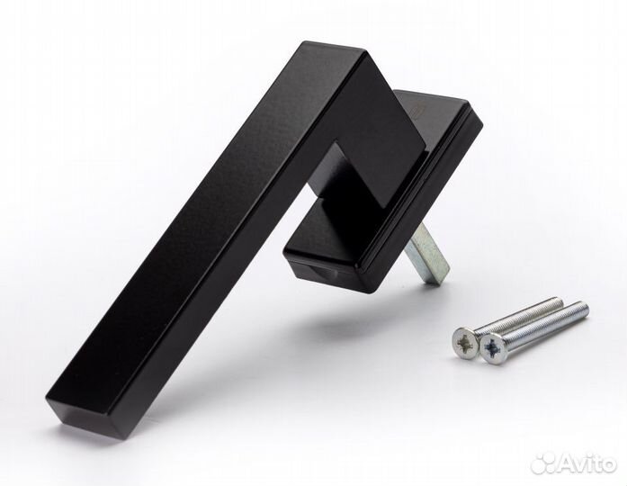 Ручка для пластикового окна черная