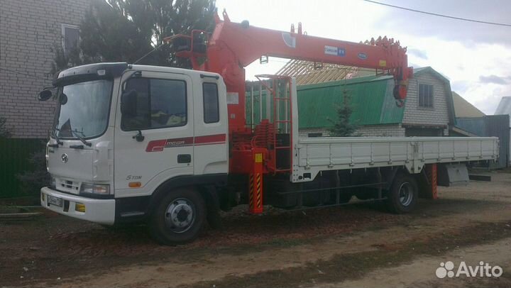 Кран-манипулятор Hyundai