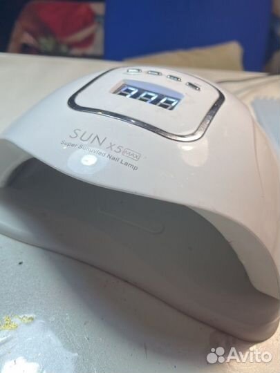 Лампа для маникюра 120 ватт sun x5 max