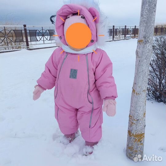 Зимний комбинезон для девочки
