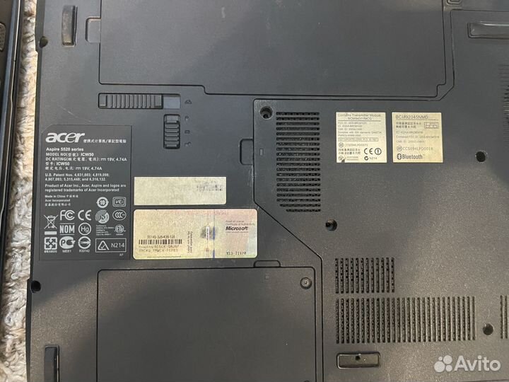 Ноутбуки siemens acer