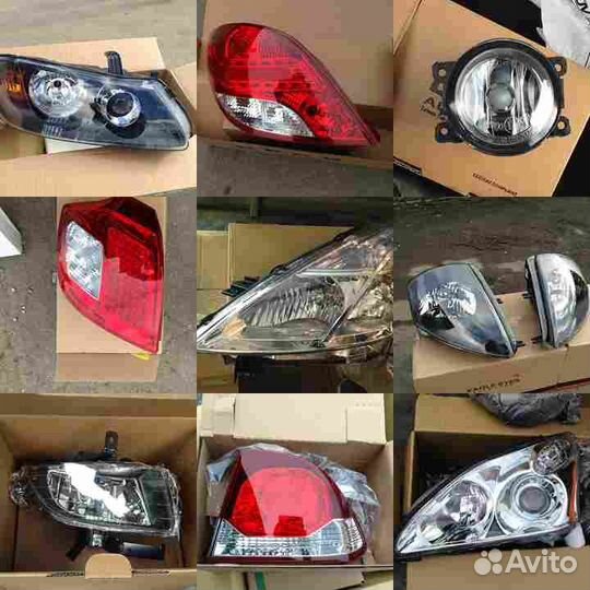 Стекло фары L для volkswagen caravelle (1996-2023)