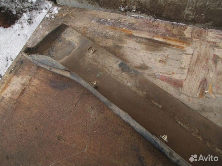 Накладка на порог Mitsubishi Outlander XL