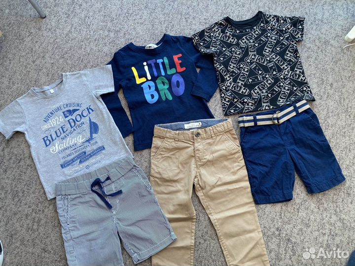 Вещи для мальчика H&M, Mothercare др на 3-4 года