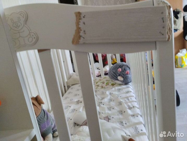 Кровать с матрасом