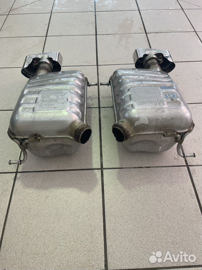 Задние банки(глушитель) Mercedes-Benz SLK 250 R172