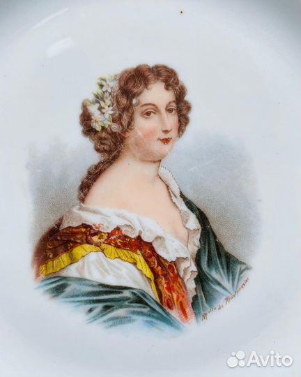 Тарелка настенная Европа