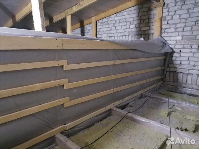 Восстановление теплоизоляции потолка