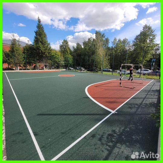 Бесшовное резиновое покрытие