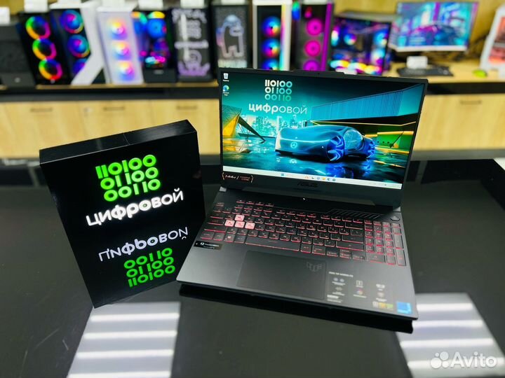 Новый игровой ноутбук i5-12500H/RTX 3050/DDR4-16/S