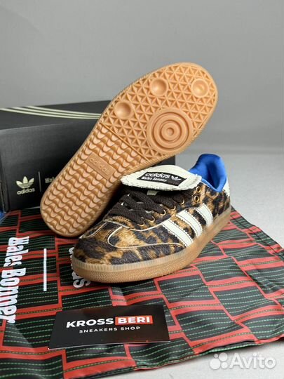 Adidas x Wales Bonner Samba Pony Leopard