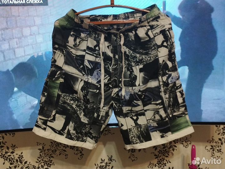 Вещи пакетом муж.3 пары шорт+ бриджи