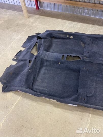 Ковер пола toyota carina E левый руль