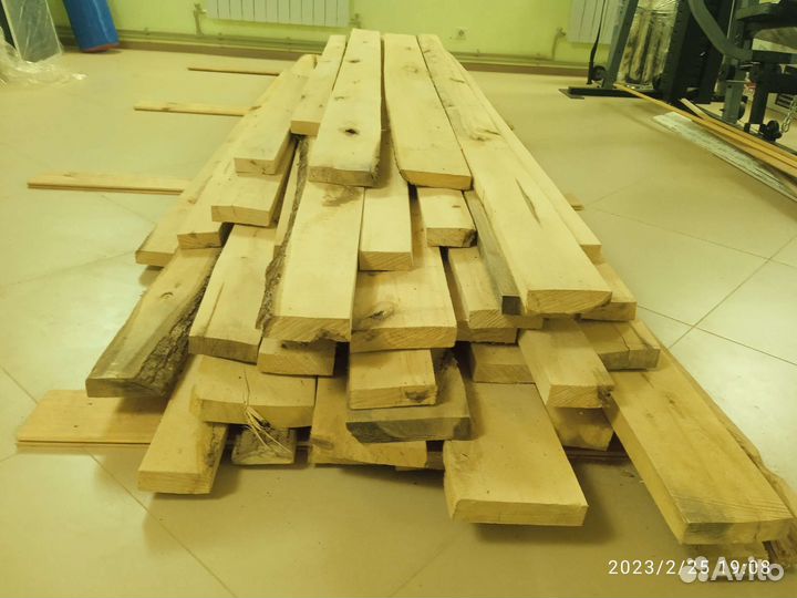 Продам древесину липы обрезную