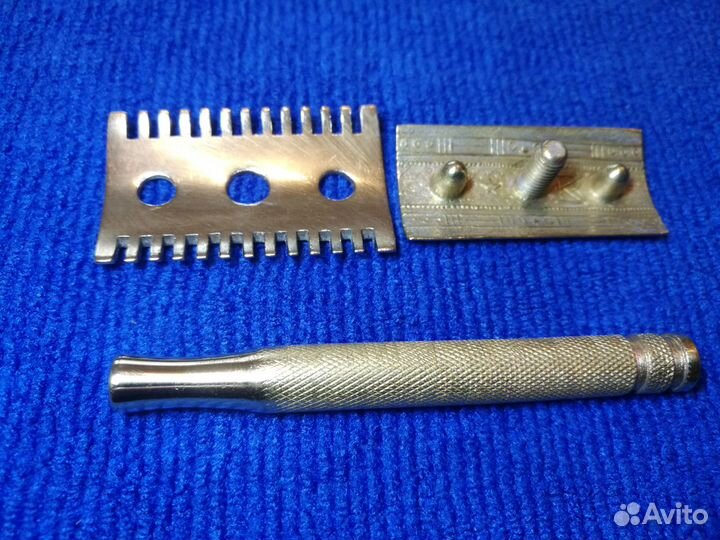 Безопасная бритва.Бритвенный станок Красная Звезда