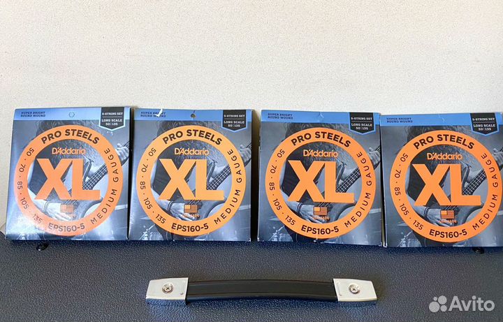 Струны для бас-гитары Daddario eps160-5 50/135