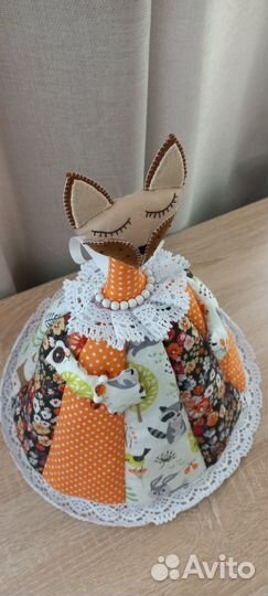 Кукла-грелка Лисонька Аграфена Филипповна