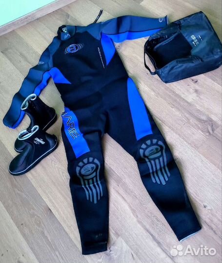 Гидрокостюм сухой для дайвинга Bare США р.S,M