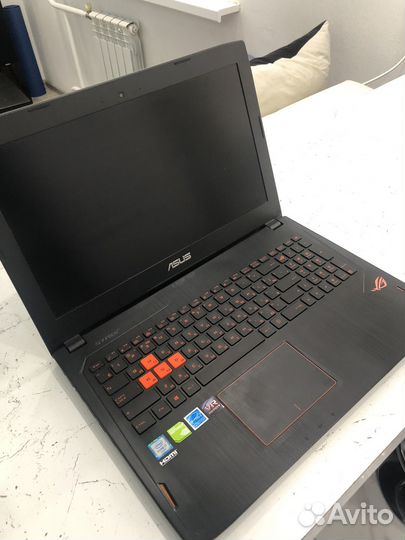 Ноутбук asus rog strix GL502V
