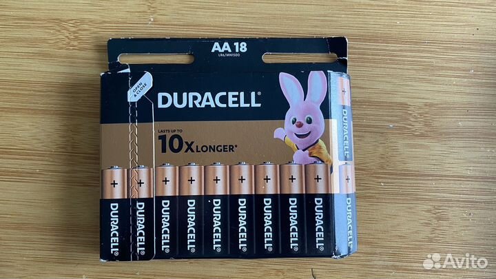 Батарейки duracell аа