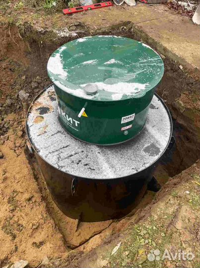 Септик под ключ. Монтаж за 1 день