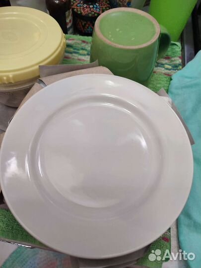 Тарелка и блюдце