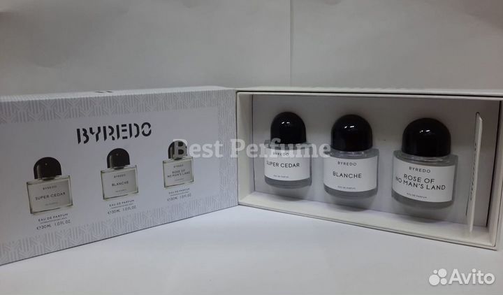 Byredo 3 по 30 мл набор парфюма