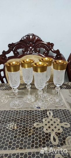 Хрустальные фужеры