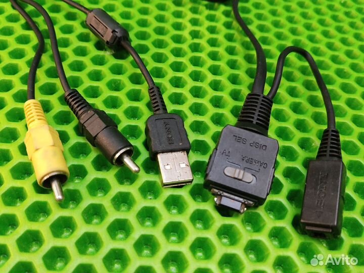 Sony zсат 2035-0930 usв/аv-кабель + 2rса+питание