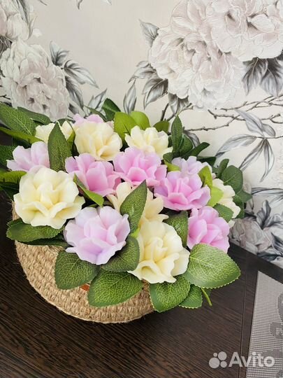 Букеты из мыла ручной работы