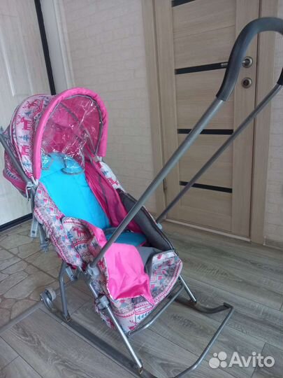 Санки коляска