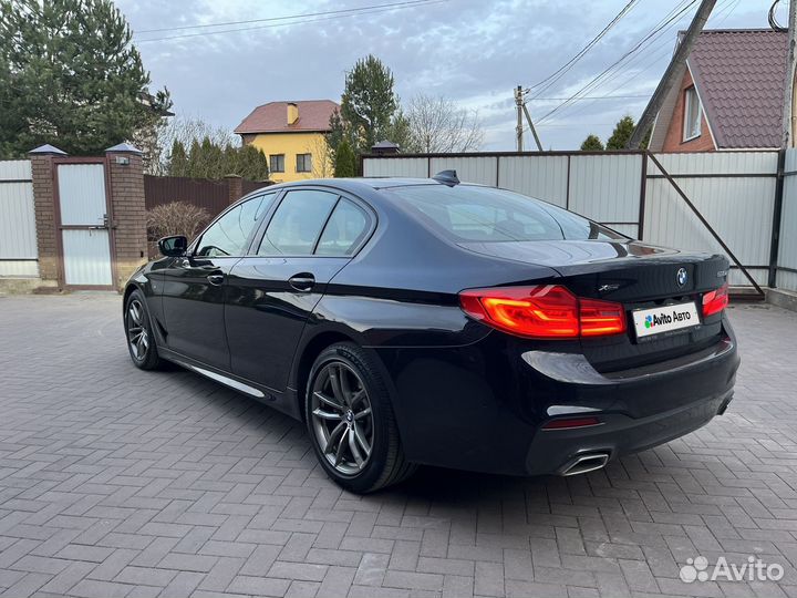 BMW 5 серия 2.0 AT, 2018, 83 000 км